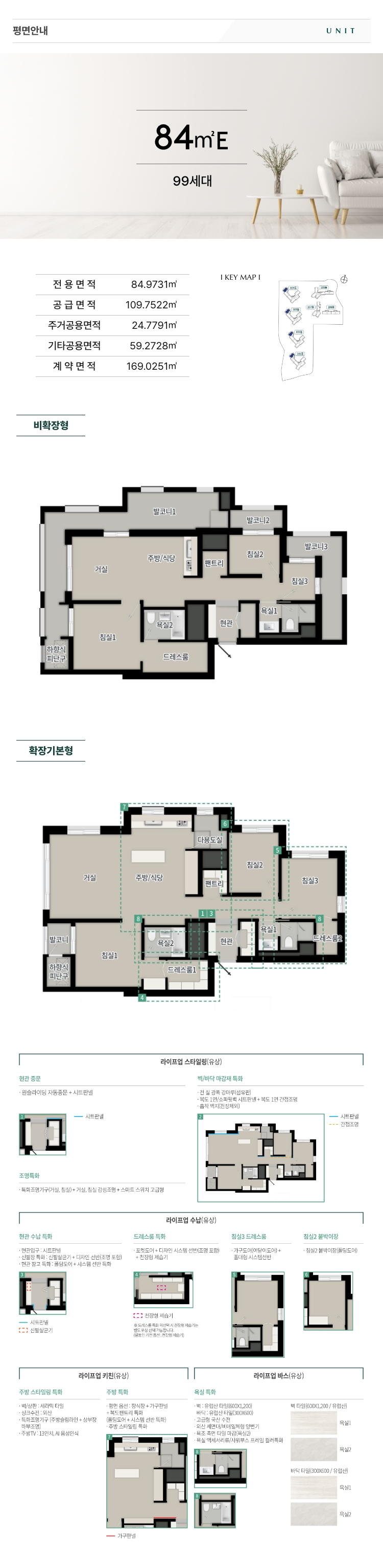 84E 모바일 평면도